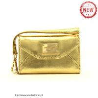 michael kors glad leer groot goud accessoires Tassen Schiphol s2yet379